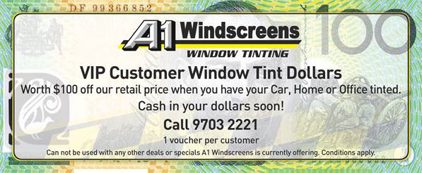 Window Tinting Offer