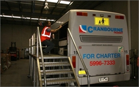 Bus Side Window Replacement