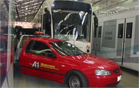 Tram Windscreen Replacement